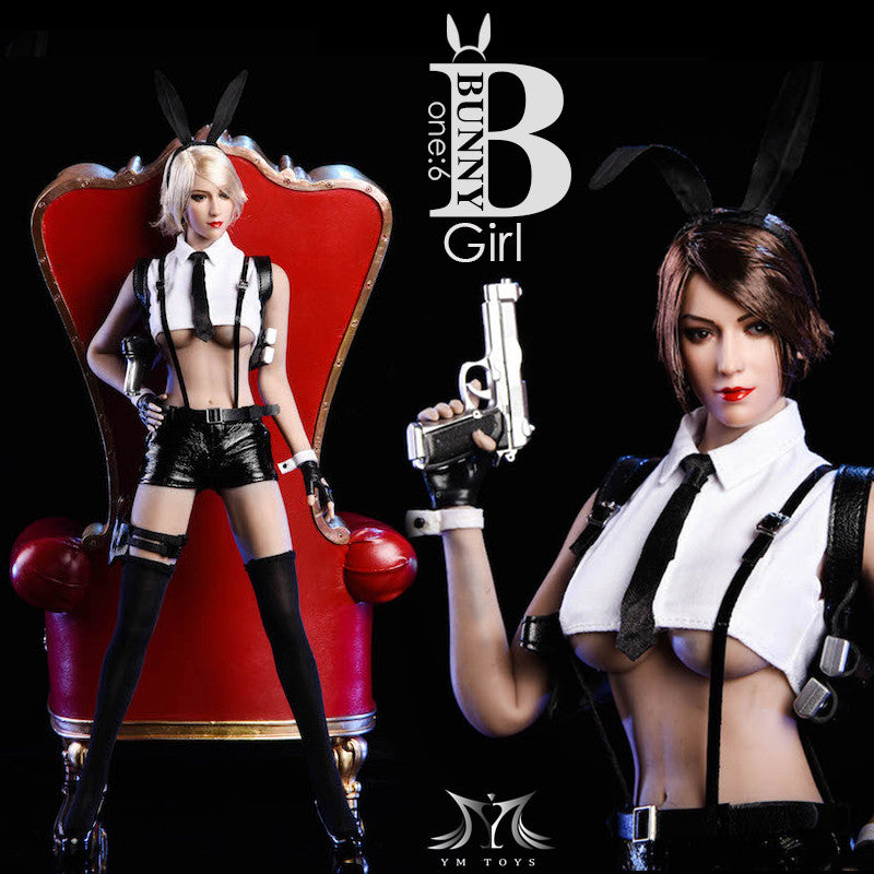 VStoys 18XG18 1/6 Bunny Girl Killer Brown Hair YMTOYS Co branded Special Edition In‑Stock-1