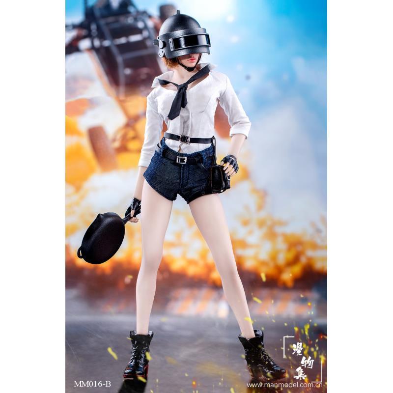 Manmodel MM016 1/6 Scale Female Combat Outfit Set for PUBG In‑Stock-3