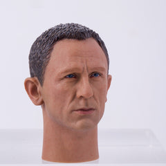 1/6 Scale Action Figure Accessories 007 James Bond Male Head Sculpt In-Stock-2