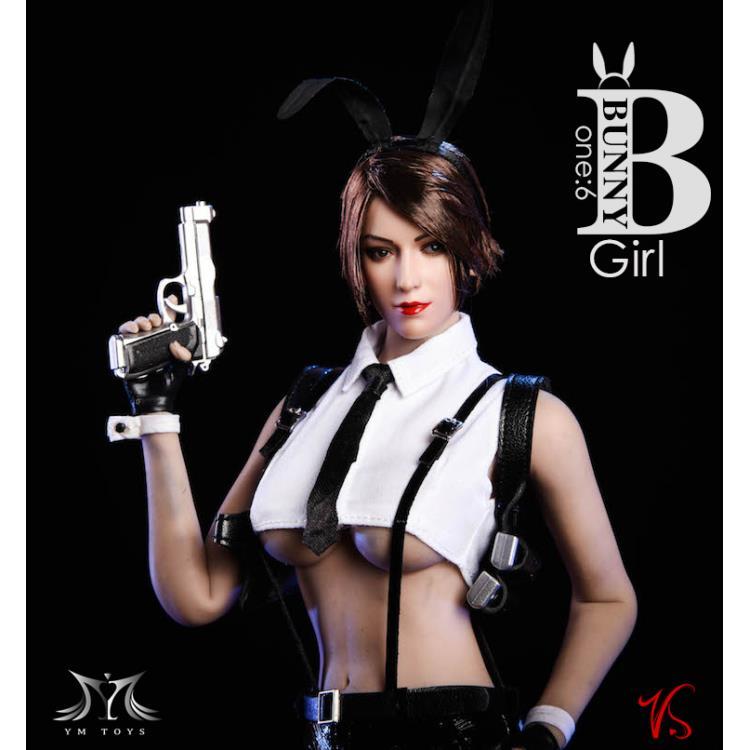 VStoys 18XG18 1/6 Bunny Girl Killer Brown Hair YMTOYS Co branded Special Edition In‑Stock-3