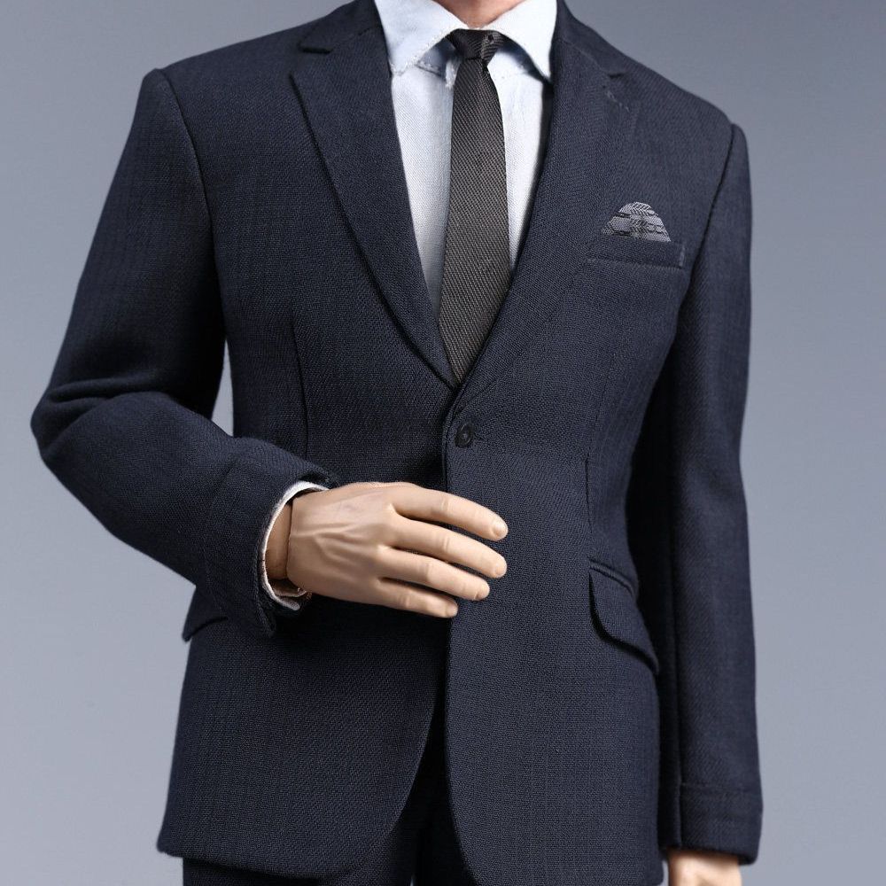 POP COSTUME X37 1/6 Scale Men's High‑End Suit Set In‑Stock Figure Body Not Included