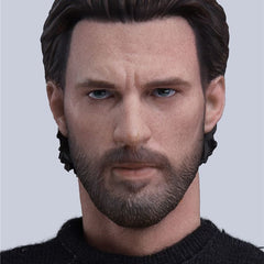 JXTOYS‑026 1/6 Scale Captain America Head Sculpt Avengers In‑Stock-3