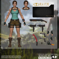 Mcfarlane toys laura croft tomb raider: definitive edition articulated action figure-1