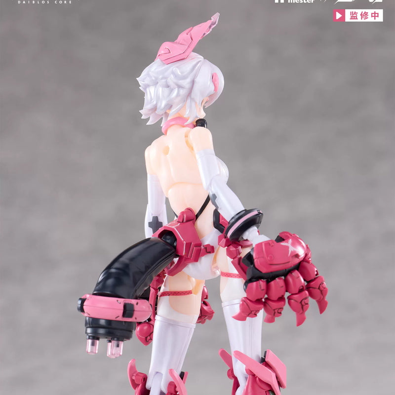 Nuclear gold reconstruction interleaved front 1/12 machine girl red lynx assemble action figure deposit-3