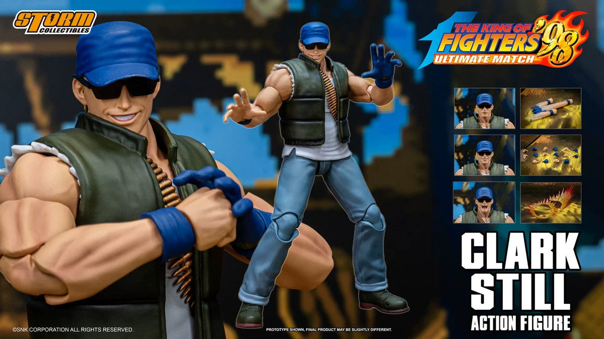 Storm Toys 1/12 KOF King of Fighters98 leClark Stee SKKF17 In‑Stock-6