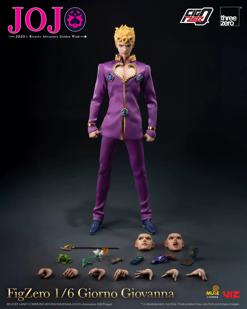 THREEZERO 1/6 JOJOBizarre Adventure golden wind Giorno Jobana In‑Stock-4