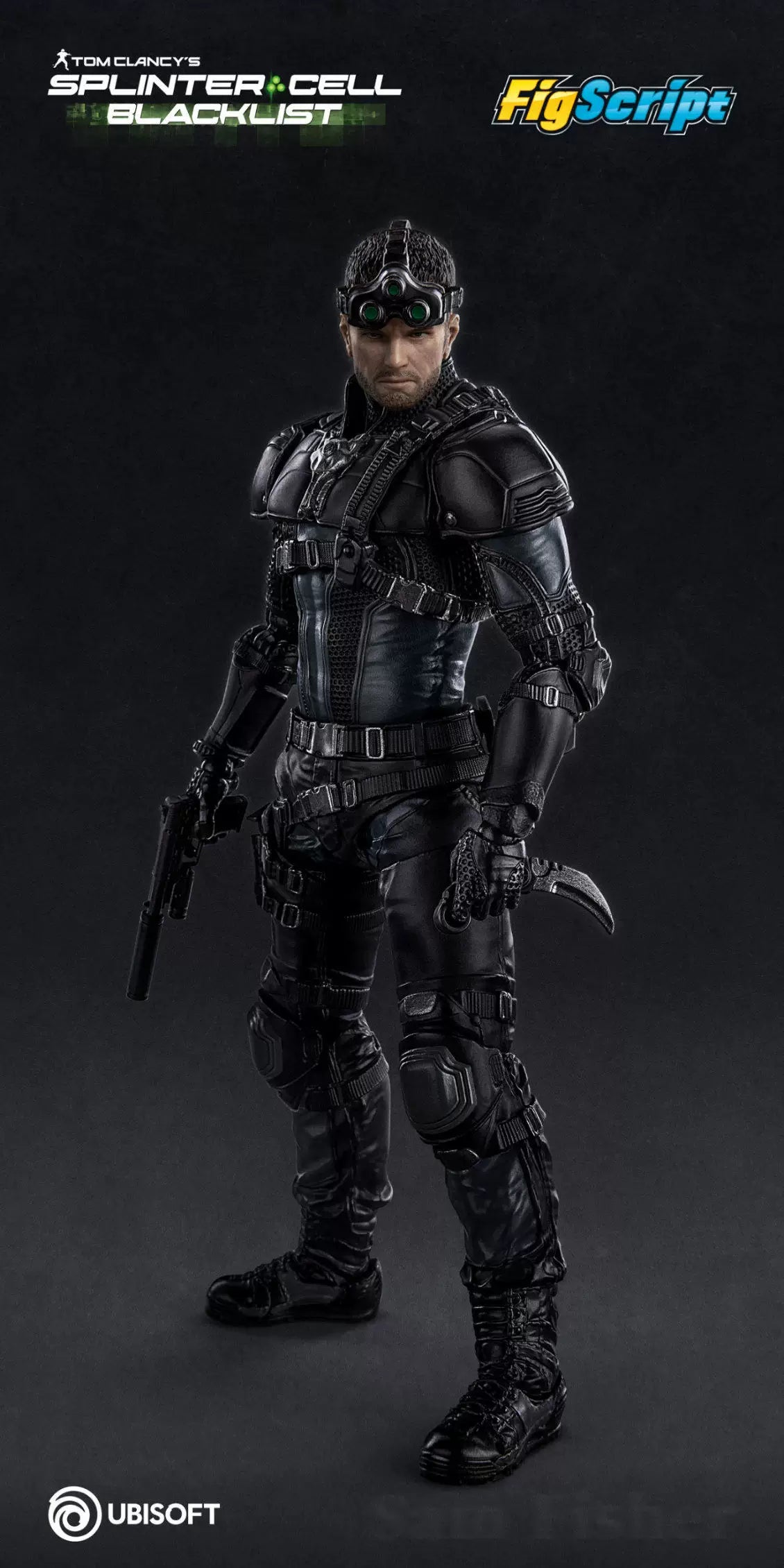 CCSTOYS FigScript 1/12 cell division Sam Fisher Action figures In‑Stock-15