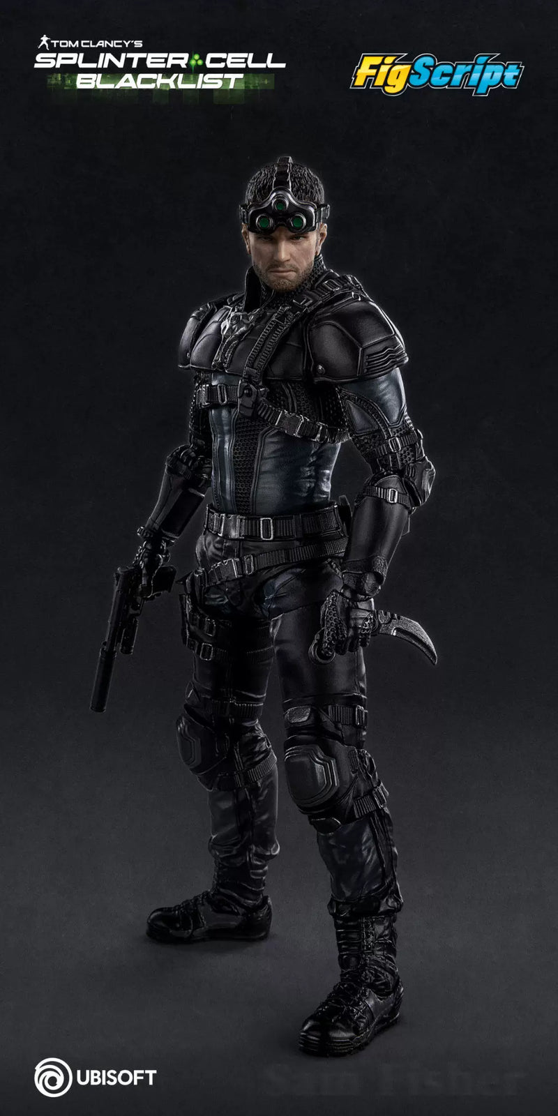 CCSTOYS FigScript 1/12 cell division Sam Fisher Action figures In‑Stock-15