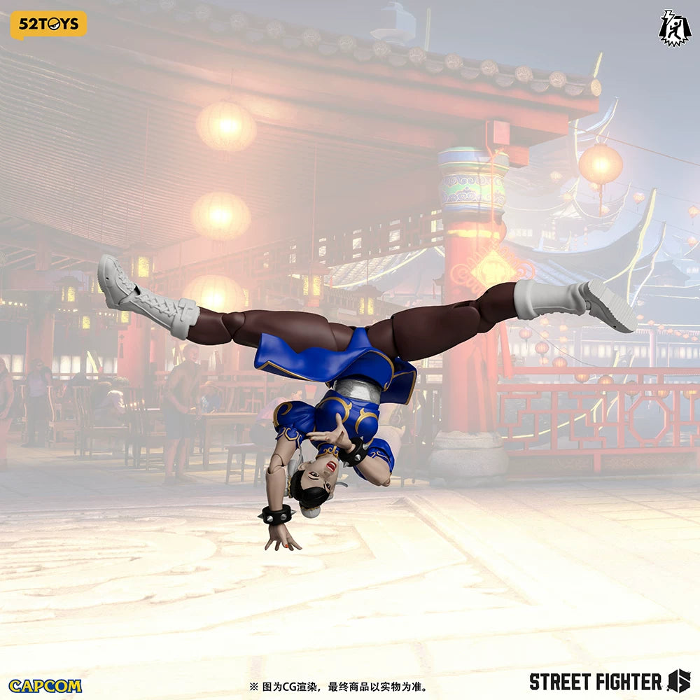 52TOYS Lightning Dance Street Fighter Street Fighter Chunli Outfit2 Action figures In‑Stock