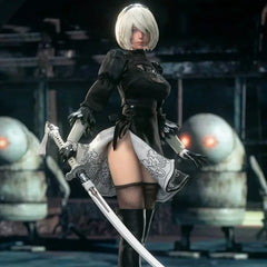 Master team 1/6 mttoys019 2B NIER: automata double-headed edition action figure-5