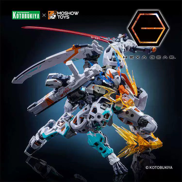 KOTOBUKIYA × MOSHOW Ingenuity Grade Finished Model Hexa Gear V-THOR Swift Thunder-4