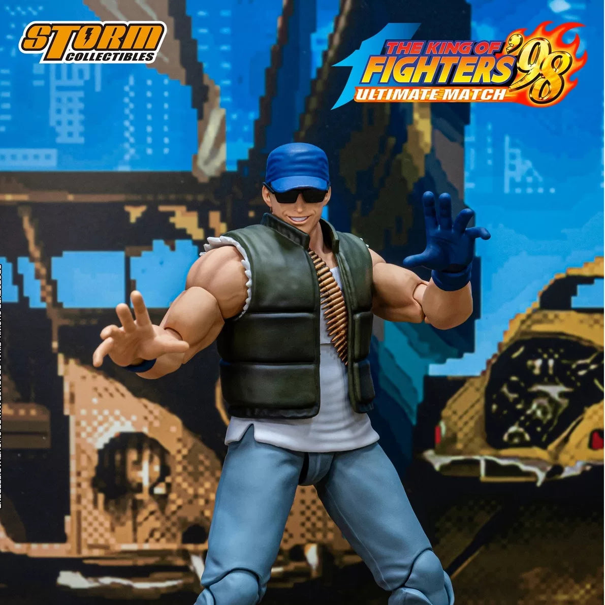 Storm Toys 1/12 KOF King of Fighters98 leClark Stee SKKF17 In‑Stock-4