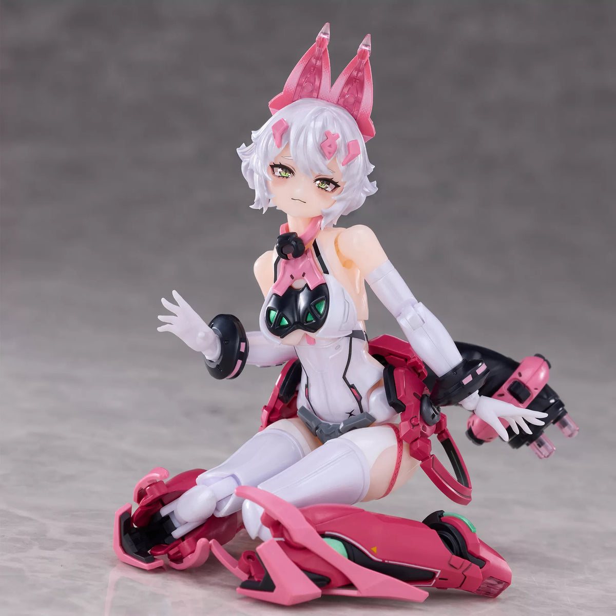 Nuclear gold reconstruction interleaved front 1/12 machine girl red lynx assemble action figure deposit