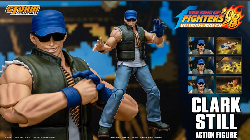 Storm Toys 1/12 KOF King of Fighters98 leClark Stee SKKF17 In‑Stock-7