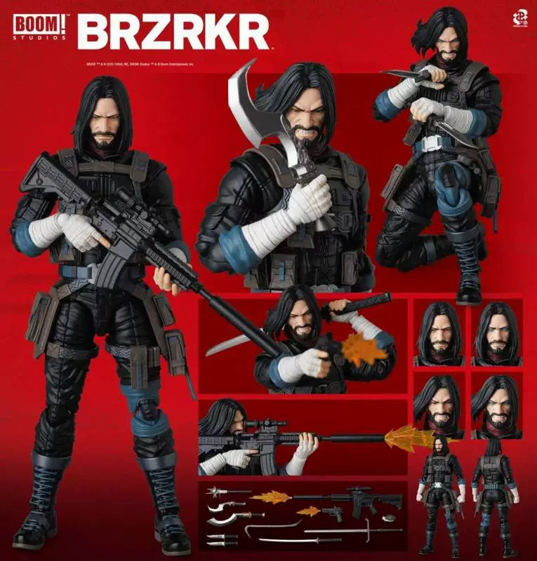 Mafex immortal warrior comic brzrkr bozkr action figure In‑Stock-1