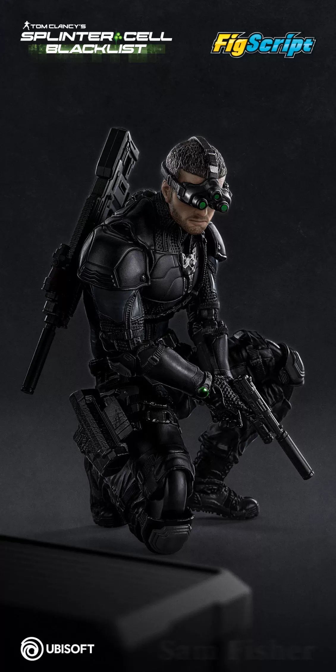 CCSTOYS FigScript 1/12 cell division Sam Fisher Action figures In‑Stock-10