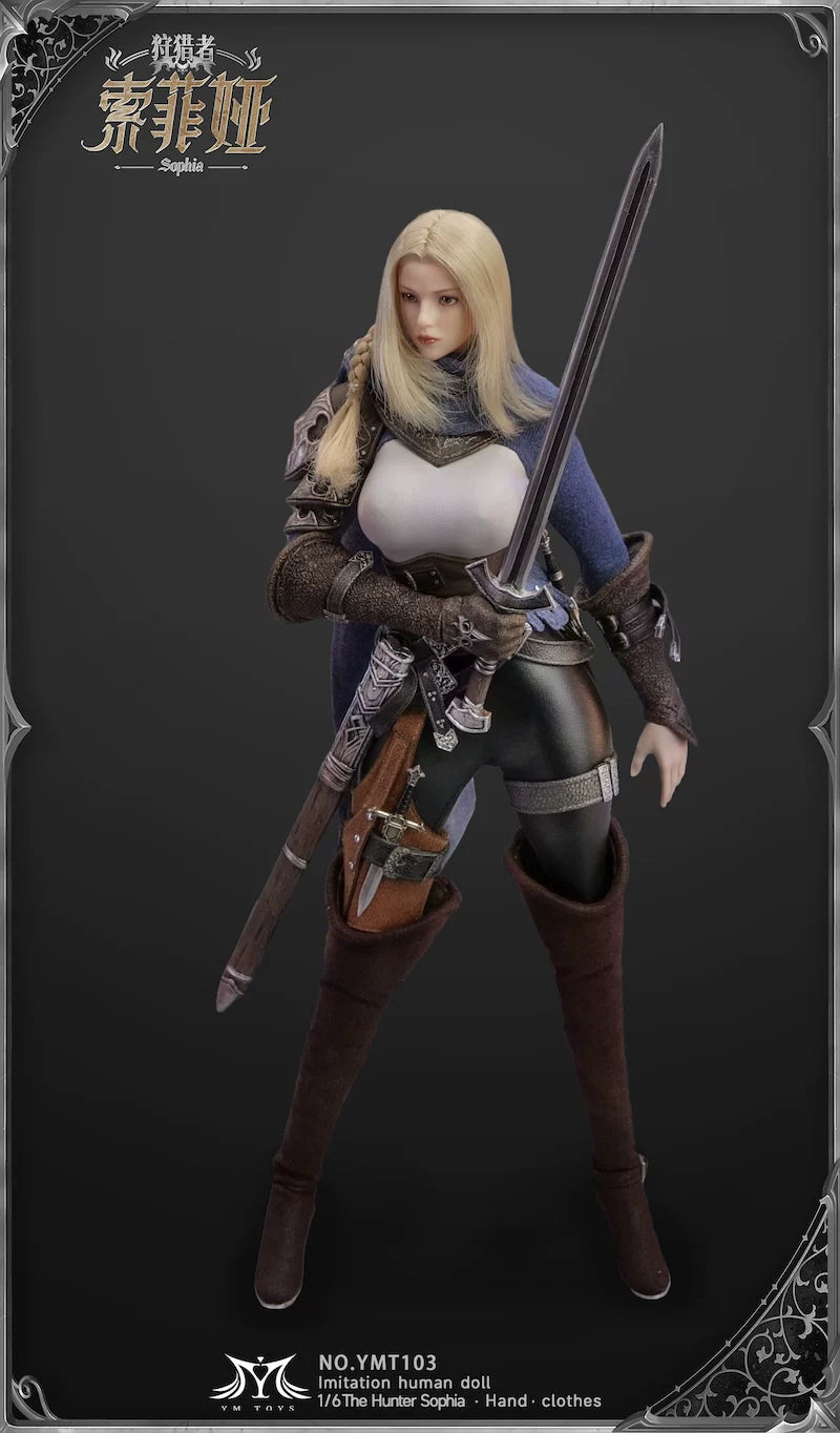 YMTOYS 1/6 hunter Genuinely authorized Sophia YMT103 Movable In‑Stock-8