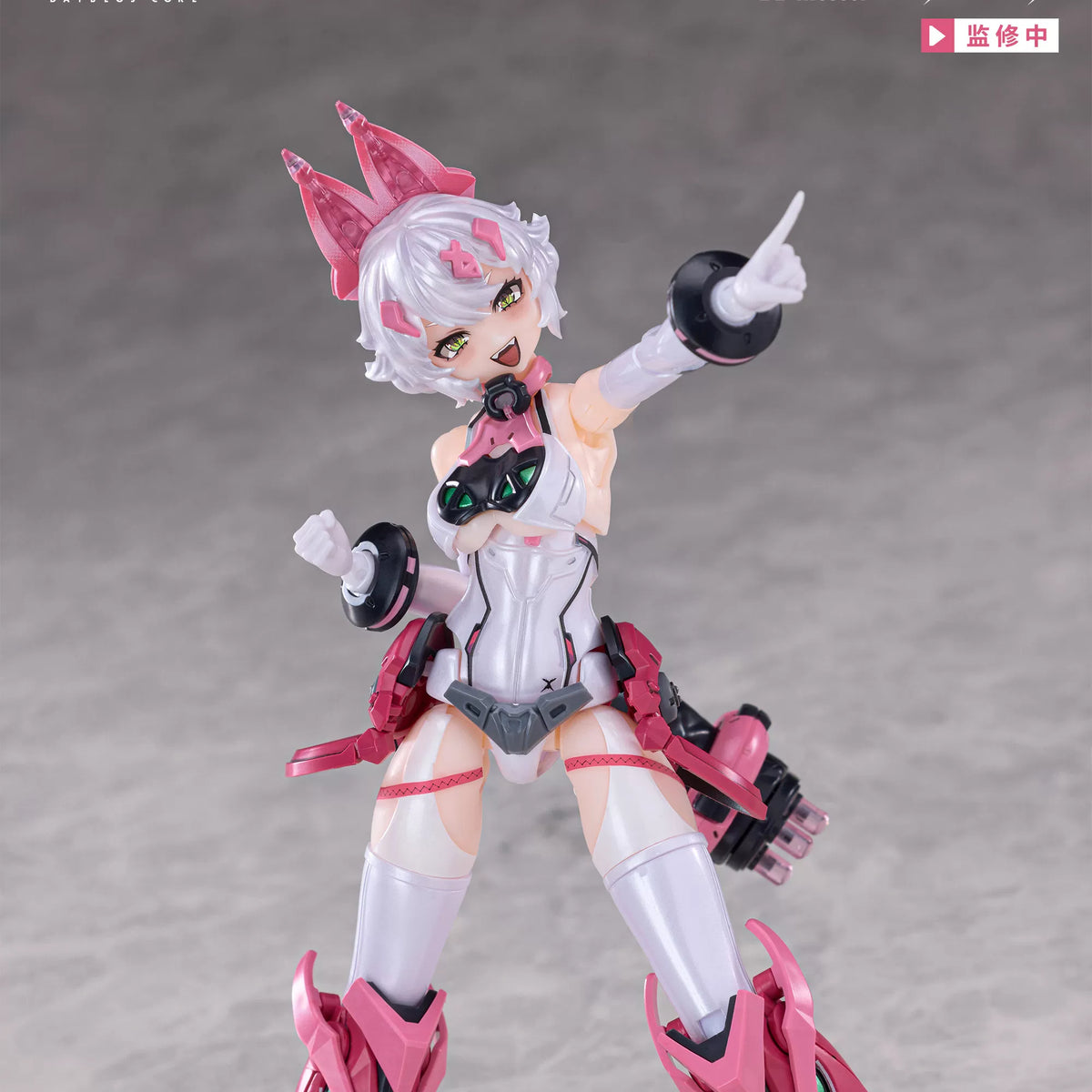 Nuclear gold reconstruction interleaved front 1/12 machine girl red lynx assemble action figure deposit-5