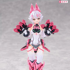 Nuclear gold reconstruction interleaved front 1/12 machine girl red lynx assemble action figure deposit-1