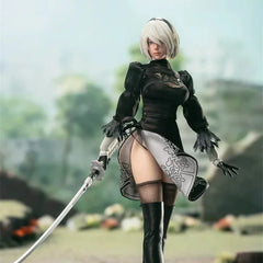 Master team 1/6 mttoys019 2B NIER: automata double-headed edition action figure-2