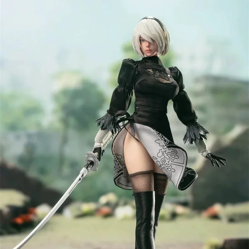 Master team 1/6 mttoys019 2B NIER: automata double-headed edition action figure