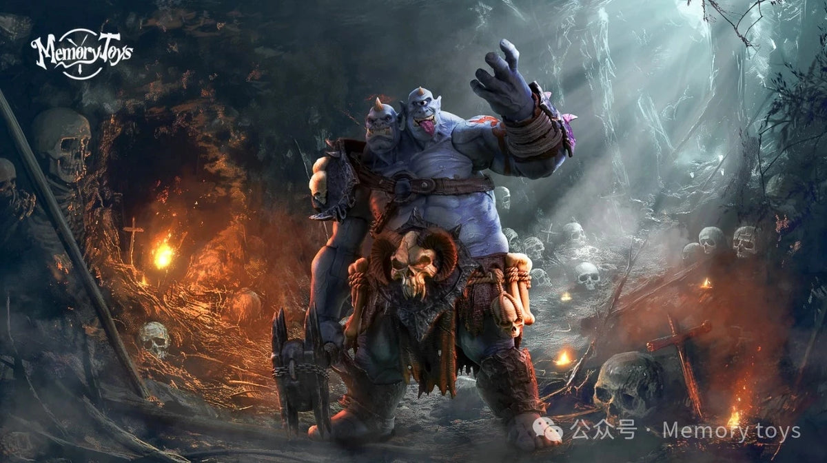 Metytoyz adventurer world Skull Crusher Augrus Ogre Warrior In‑Stock-14