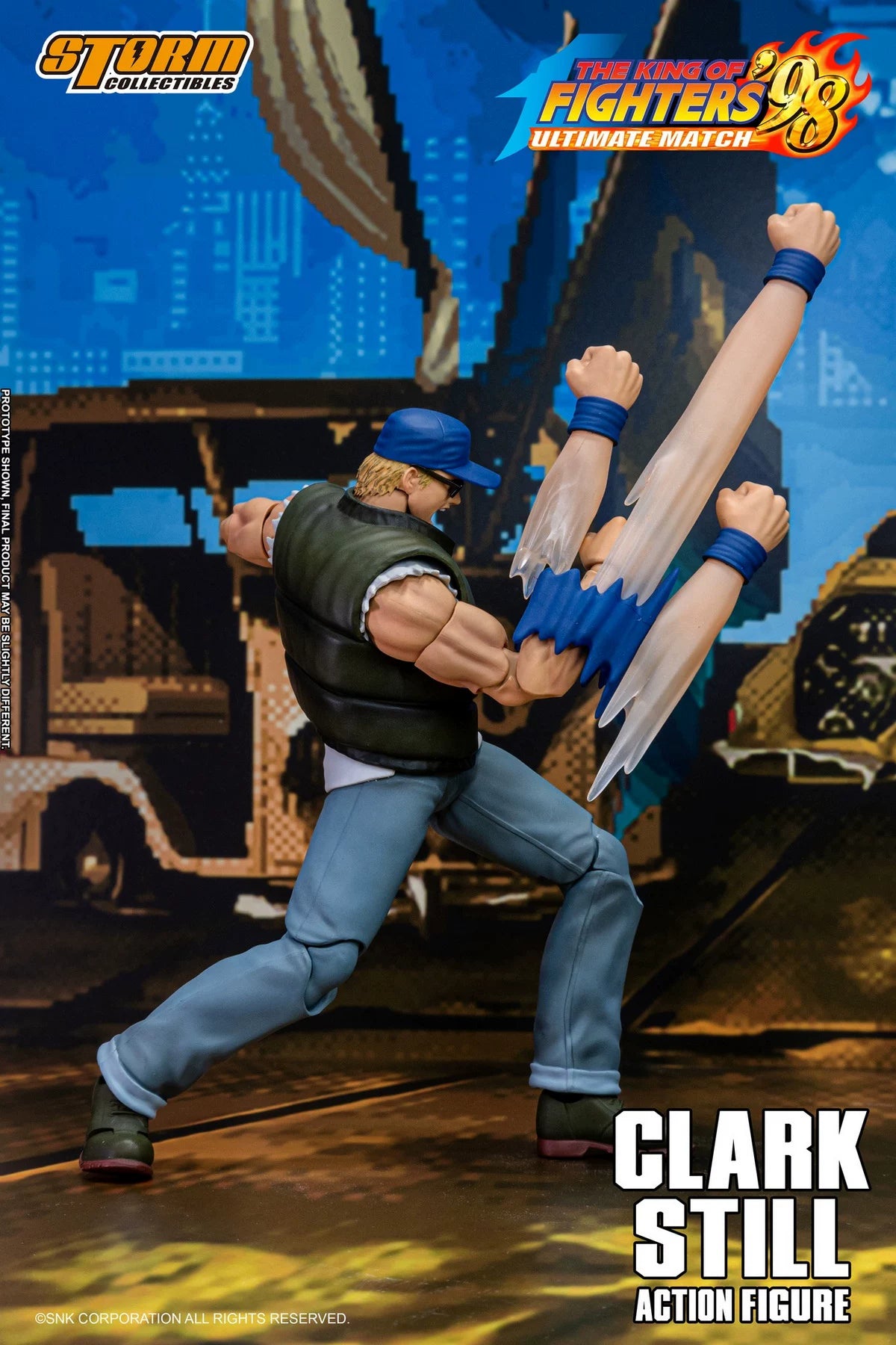 Storm Toys 1/12 KOF King of Fighters98 leClark Stee SKKF17 In‑Stock-10