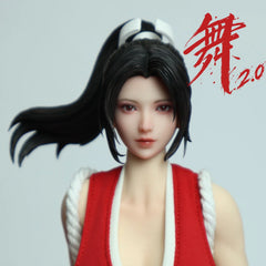 JKTOYS 1/6 fighting beauty head sculpt dance 2.0 upgraded version movable eyes k-018 deposit-1