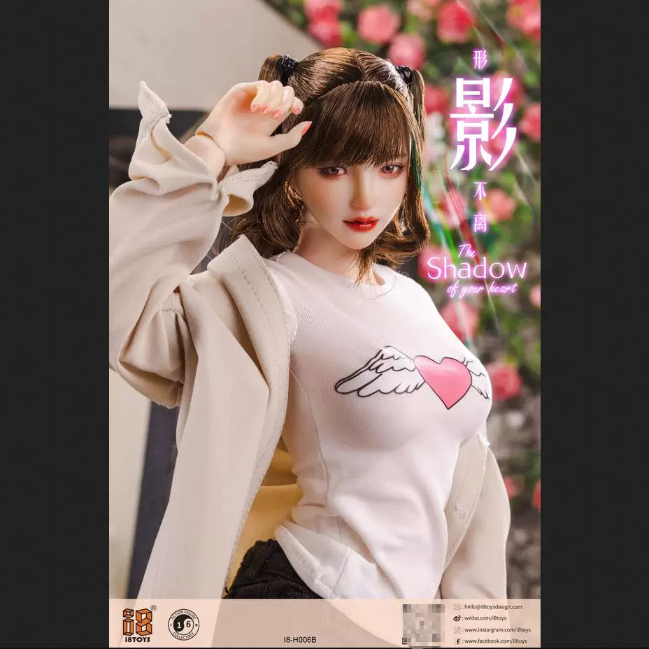 I8TOYS 1/6 Head sculpt with movable eyes New Year Limited Edition shadow i8-H006 In‑Stock