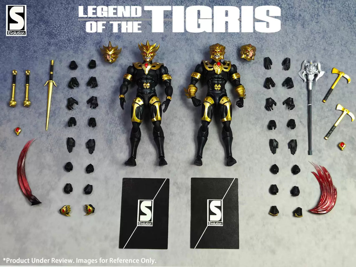 Supreme evolution 1/12 kyle leon tiger lion brothers movable deposit-8
