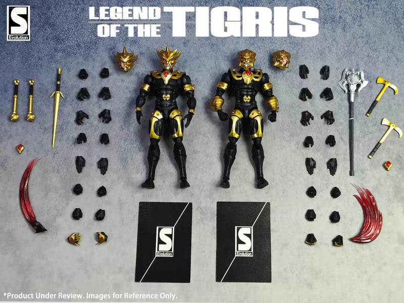 Supreme evolution 1/12 kyle leon tiger lion brothers movable deposit-8