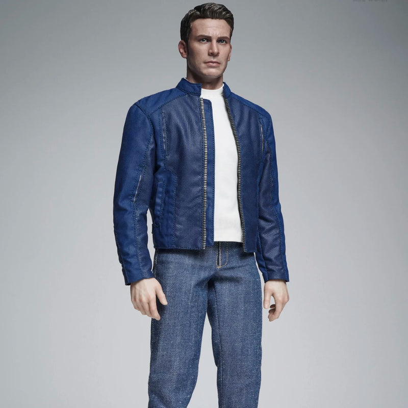 Rise work rw08 1/6 captain america jacket casual suit soldier clothing elevator card-1