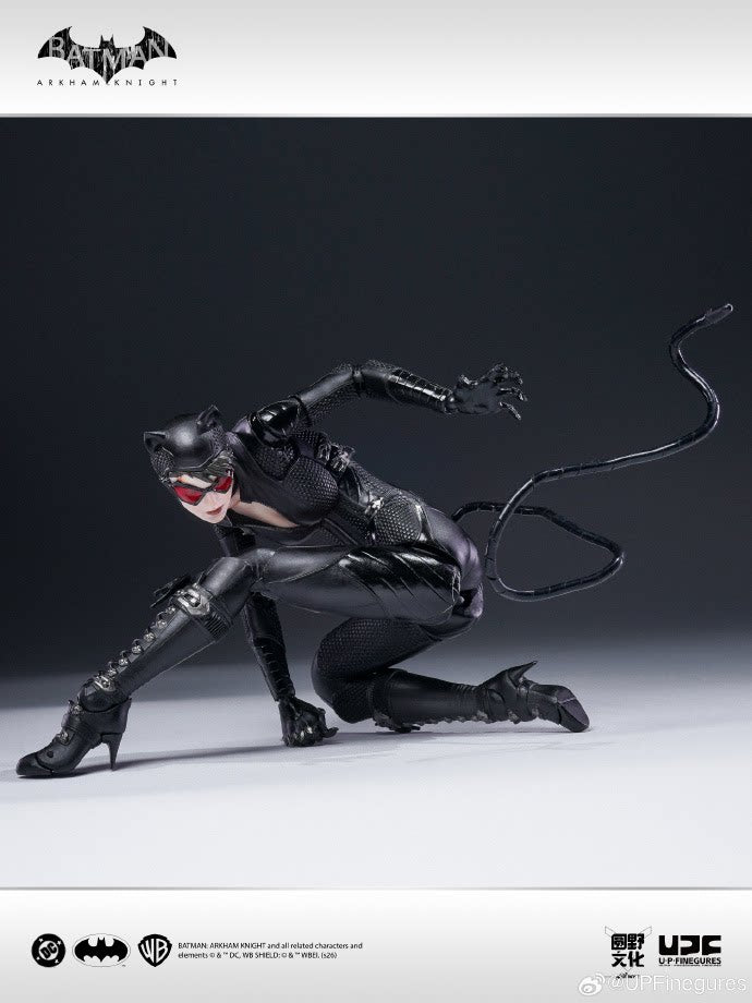 Yuanye Culture Good manufacturing 1/12 batman arkham knight catwoman Movable In‑Stock-7