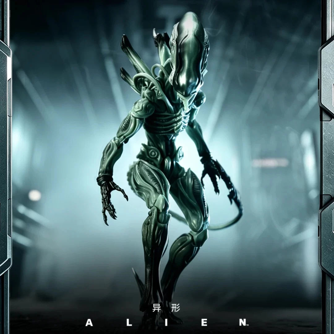 52toys lightning dance 1/12 alien xenomorph action figure deposit-2