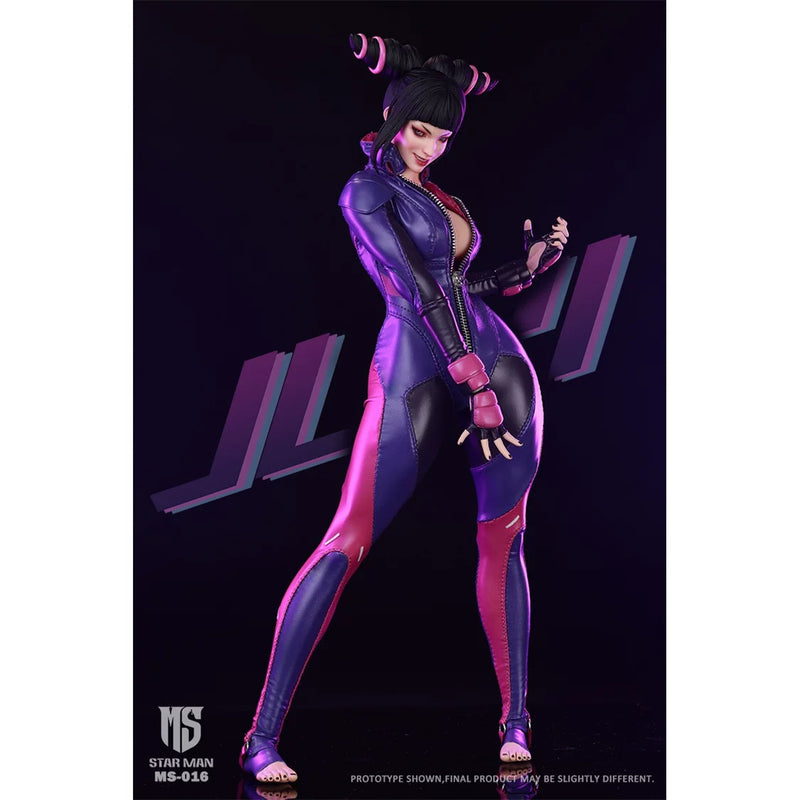 STAR MAN MS-016 1/6 Female Fighter Spider Juri Collectible Action Figure-3