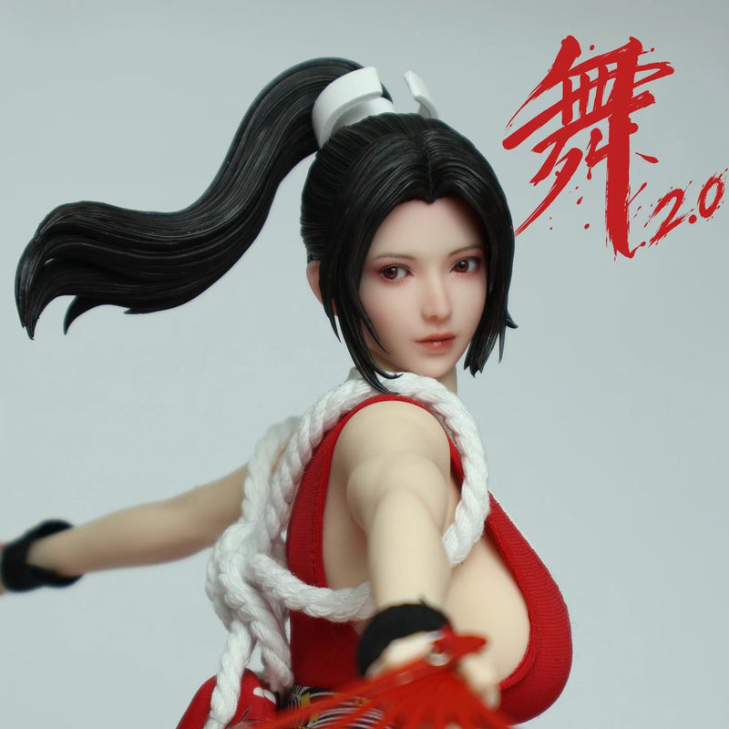 JKTOYS 1/6 fighting beauty head sculpt dance 2.0 upgraded version movable eyes k-018 deposit-4
