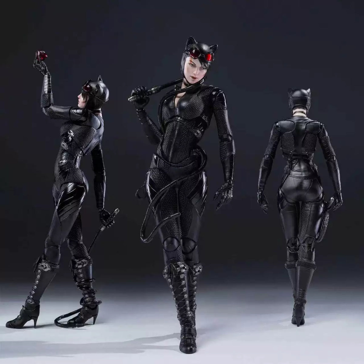 Yuanye Culture Good manufacturing 1/12 batman arkham knight catwoman Movable In‑Stock-5