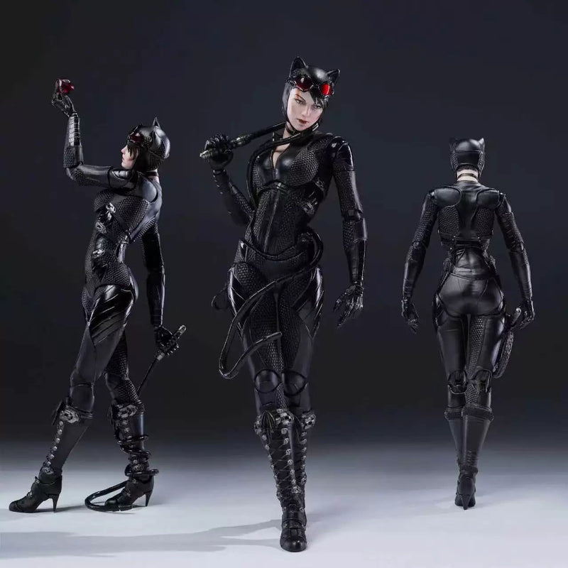 Yuanye Culture Good manufacturing 1/12 batman arkham knight catwoman Movable In‑Stock-5