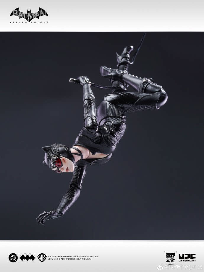 Yuanye Culture Good manufacturing 1/12 batman arkham knight catwoman Movable In‑Stock-8