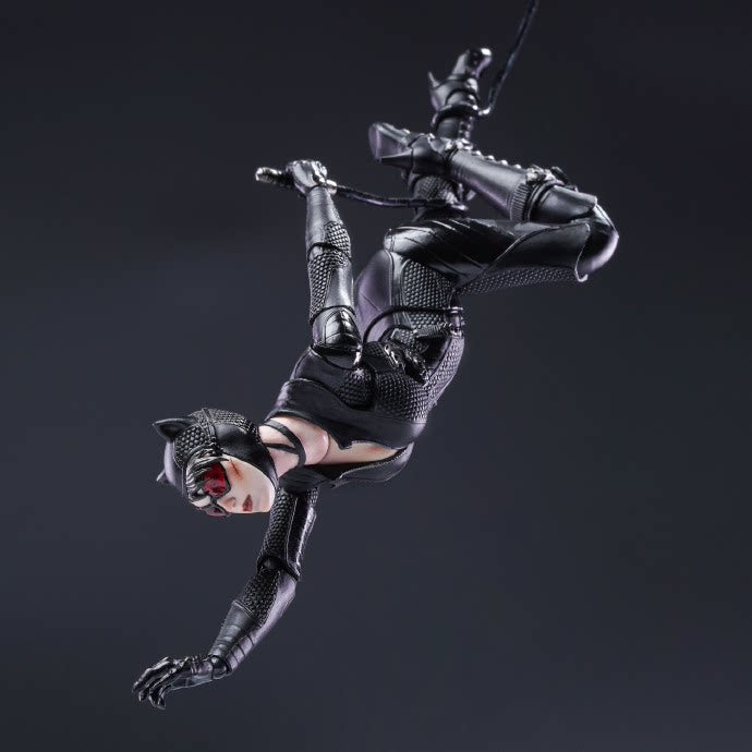 Yuanye Culture Good manufacturing 1/12 batman arkham knight catwoman Movable In‑Stock