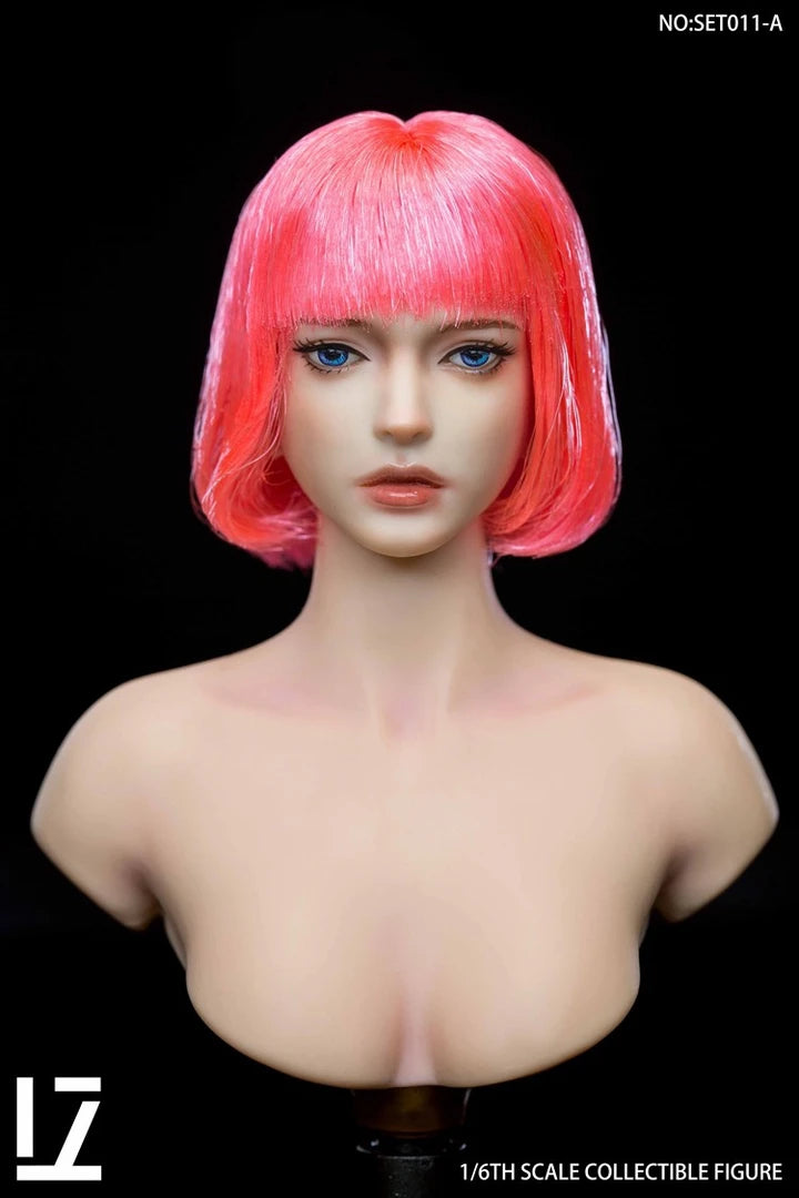 LZ TOYS 1/6 Qing Hair Implanted Female Head Sculpt SET011 In‑Stock-2