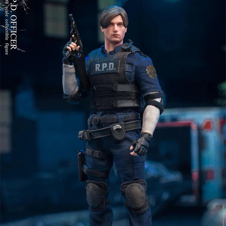 LIMTOYS 1/12 Resident Evil RPD Officer Leon Action Figure Reissue In‑Stock-3