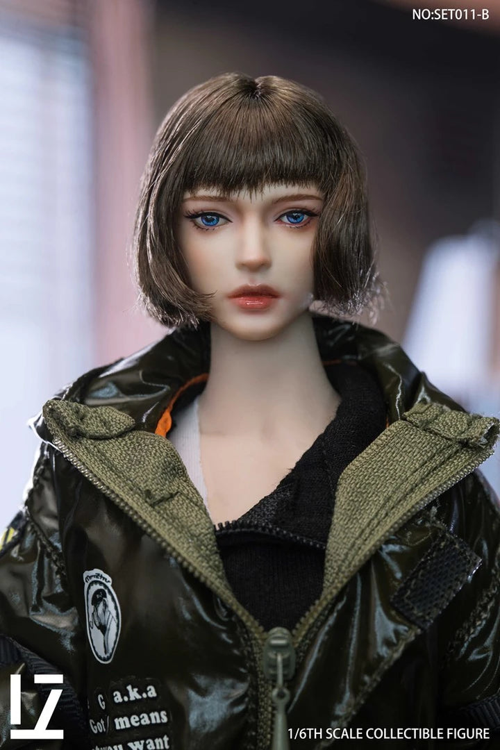 LZ TOYS 1/6 Qing Hair Implanted Female Head Sculpt SET011 In‑Stock-3