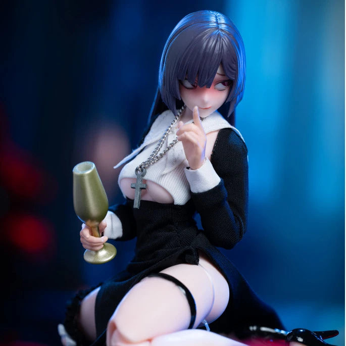 Fogtoys 1/12 Nun Eira Layla YU‑01 Articulated Action Figure In‑Stock