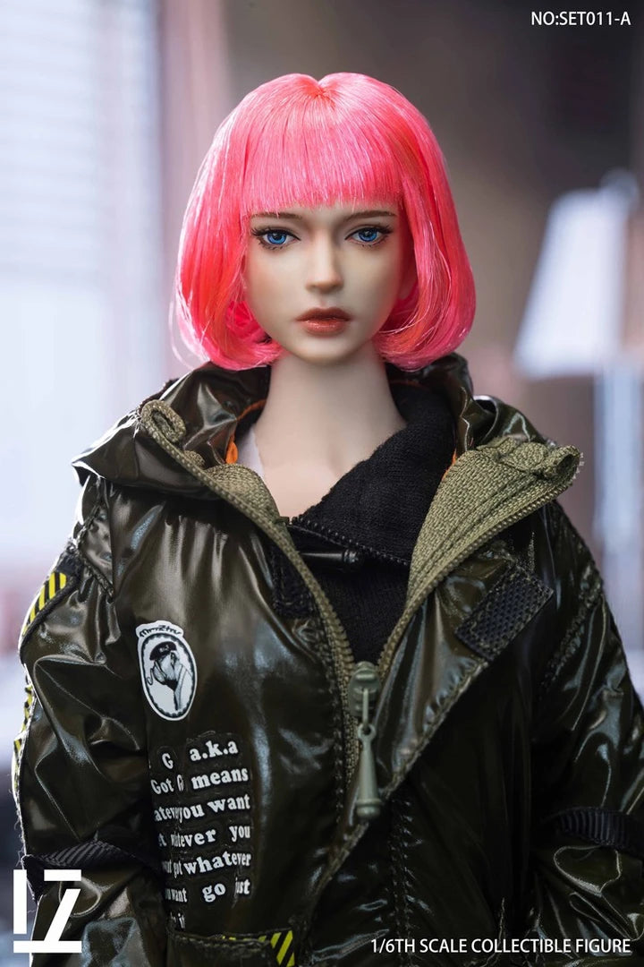 LZ TOYS 1/6 Qing Hair Implanted Female Head Sculpt SET011 In‑Stock-1