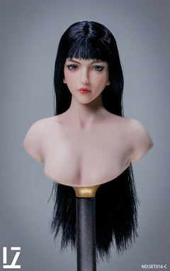 LZ TOYS 1/6 Yue Hair Implanted Female Head Sculpt SET016 In‑Stock-2