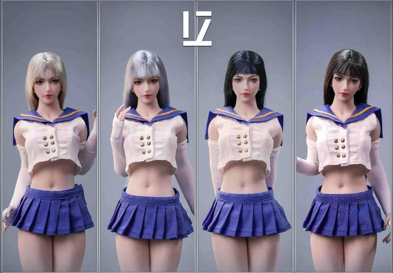 LZ TOYS 1/6 Yue Hair Implanted Female Head Sculpt SET016 In‑Stock-1