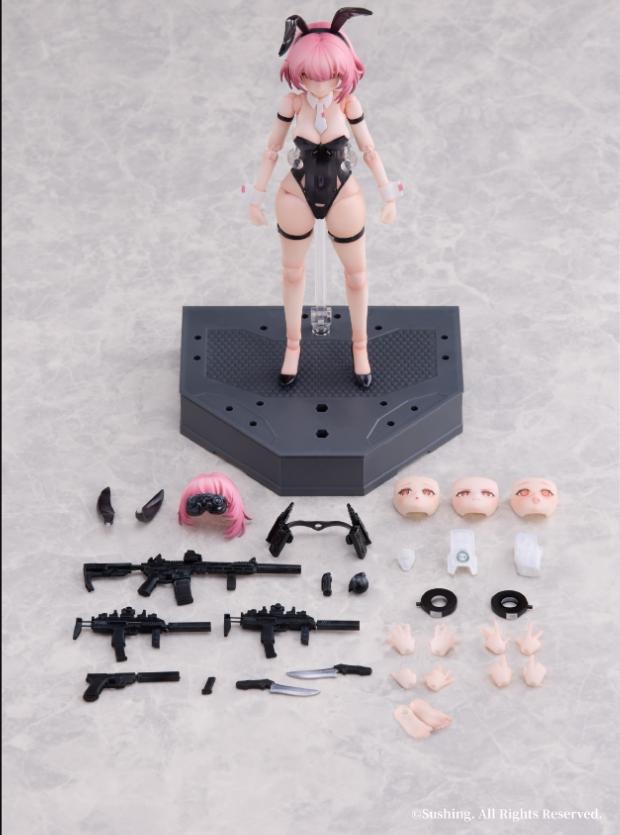 Sushing 1/12 Bunny Rapid Action Squad Commando Belka Action Figure In‑Stock-6